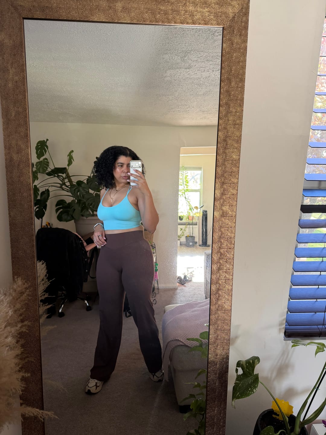 Customer photo review of W2257 - Kove Wide Leg Flare Leggings (Regular)