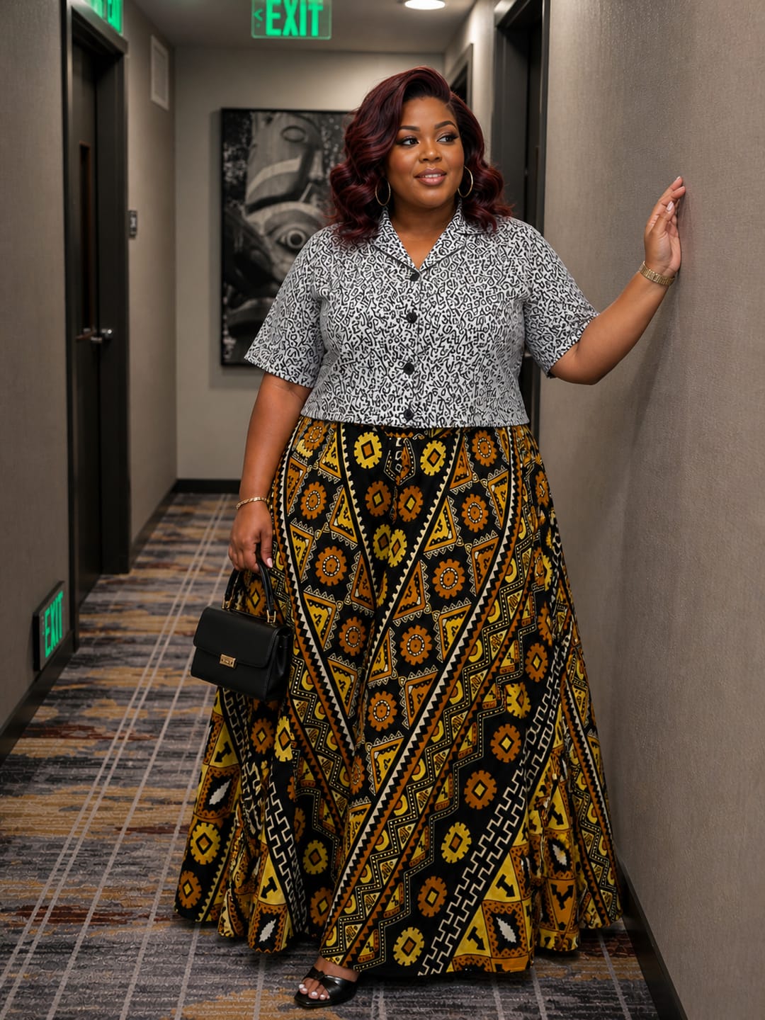 Customer photo review of Idunnu Palazzo Set