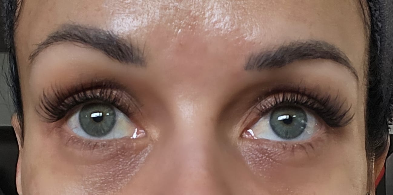 Customer photo review of Secret Lash Kit