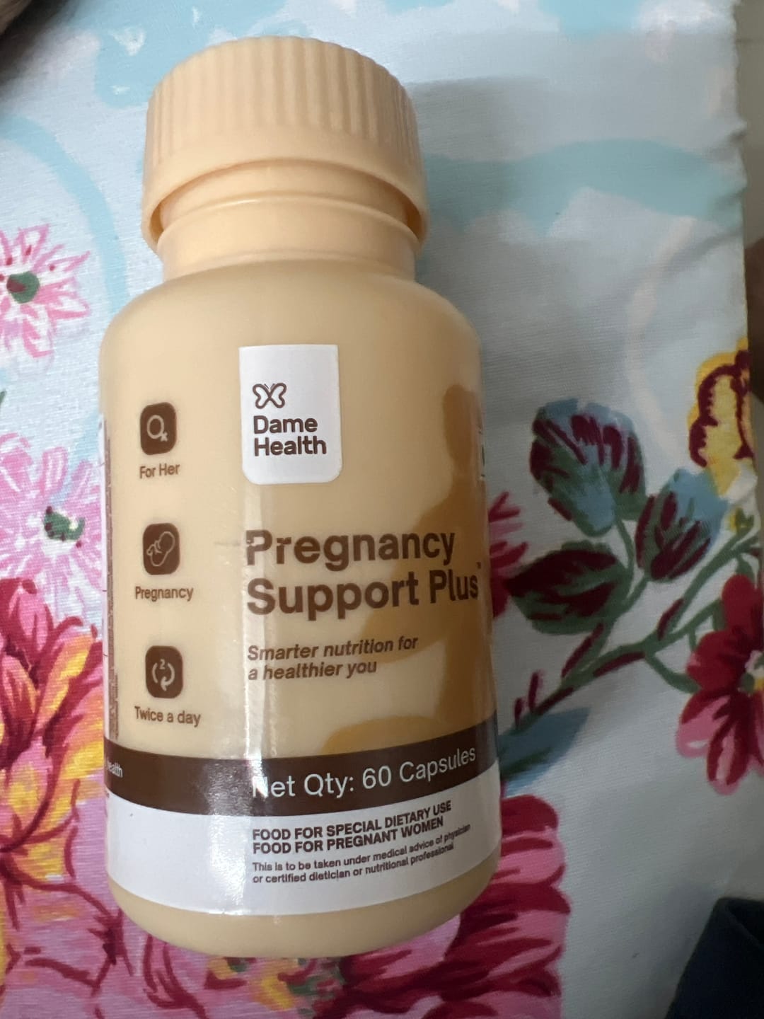Customer photo review of Pregnancy Support Plus I Women's Complete Prenatal Multivitamin