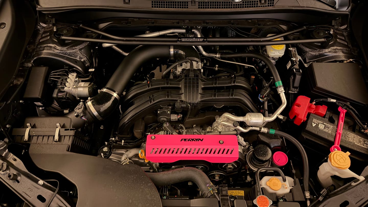 Customer photo review of Pulley Cover for 2022-2026 WRX, Outback, Legacy, Crosstrek, Impreza