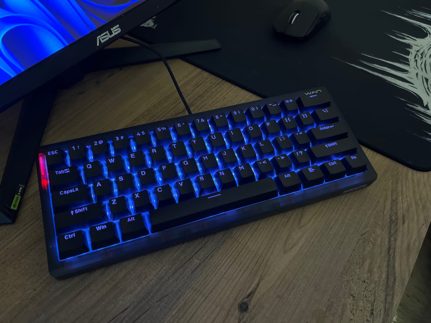Customer photo review of Wraith W60 Klavye (Manyetik Switch / HE)