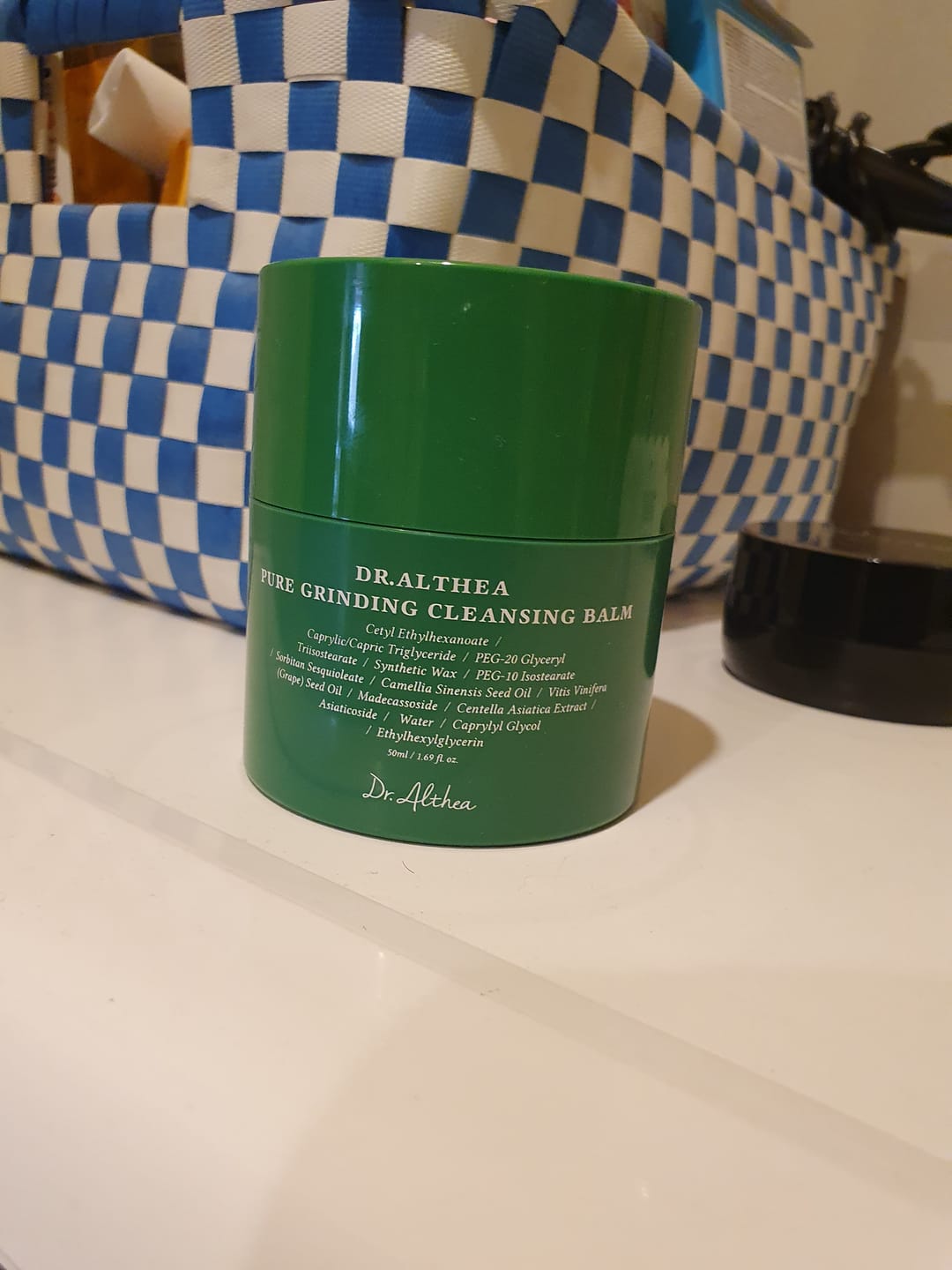 Customer photo review of Maigs hidrofīlais balzams ādas attīrīšanai Dr. Althea Pure Grinding Cleansing Balm