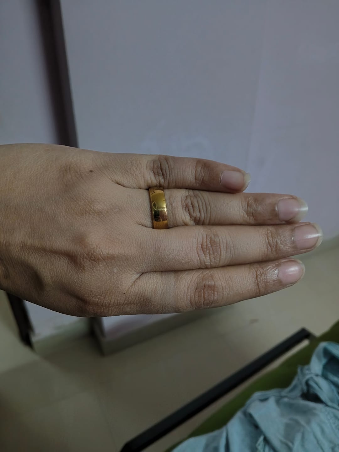 Customer photo review of Bold Gleam Classic Dome Ring