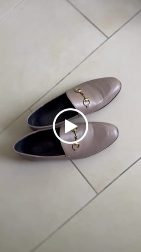 Customer video review of gg loafer mocha calfskin