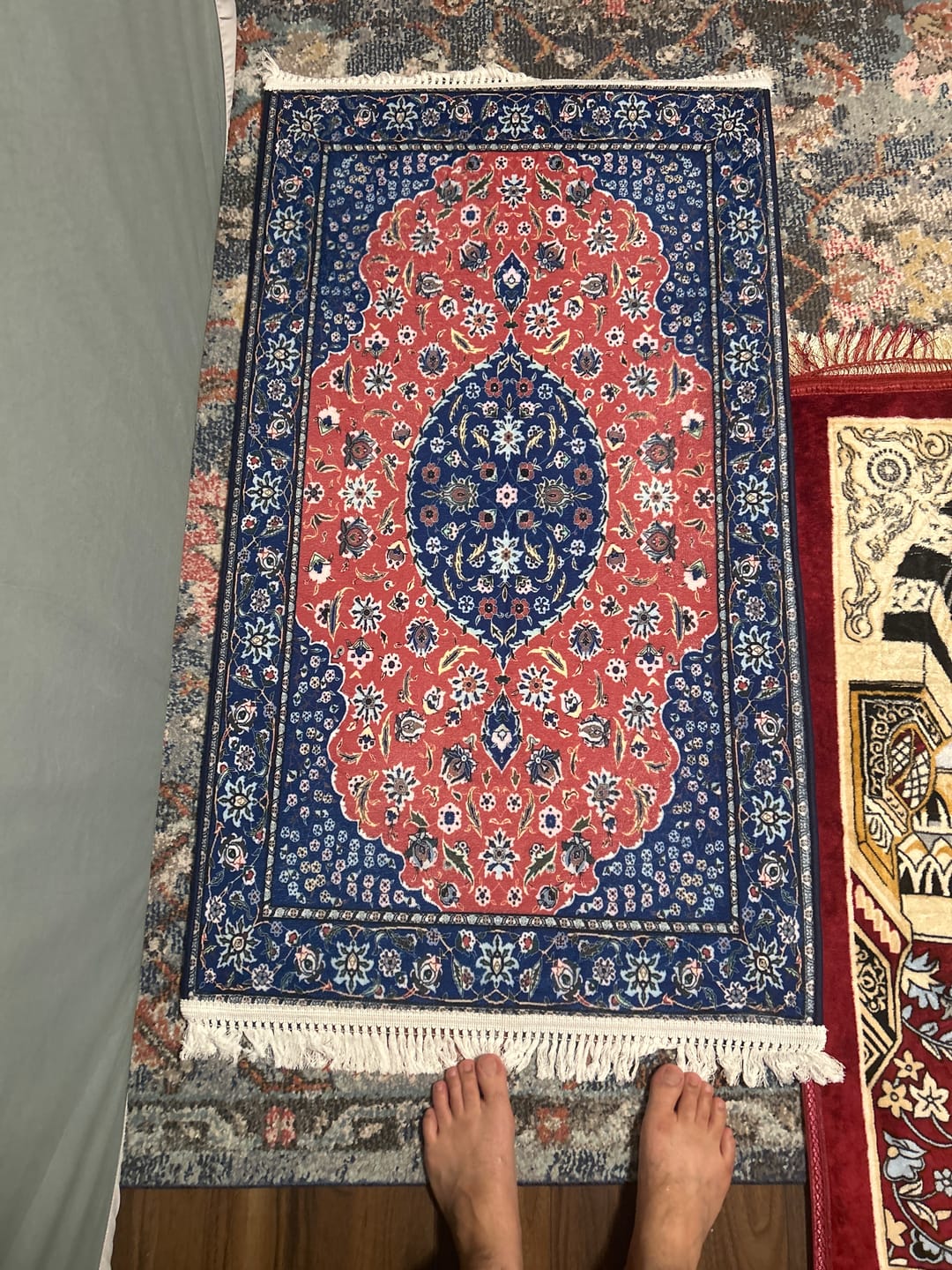 Customer photo review of Ottomon Art   Padded Prayer Mat