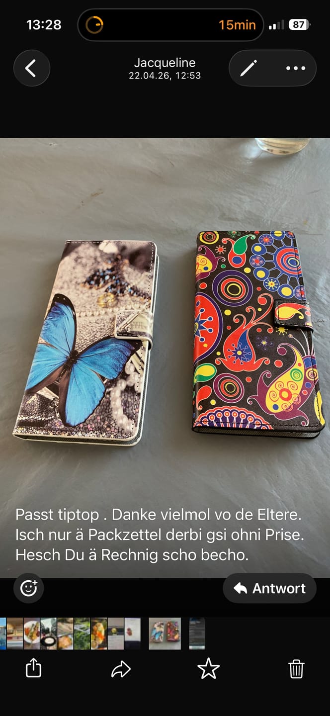 Customer photo review of Galaxy A52 - Handyhülle Motiv