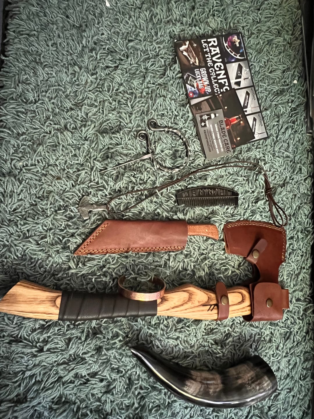 Customer photo review of Mystery Viking Box