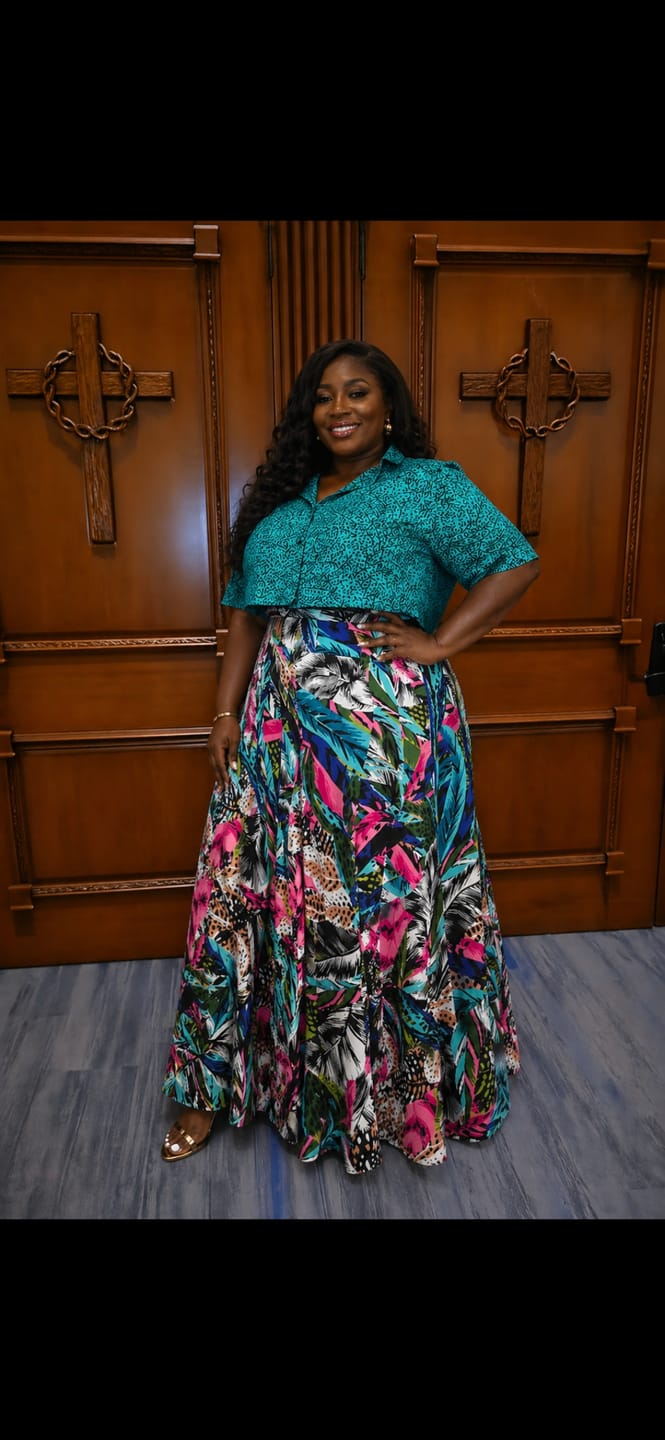 Customer photo review of Idunnu Palazzo Set