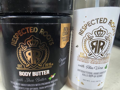 Customer photo review of Body Butter with Hand Sanitizer