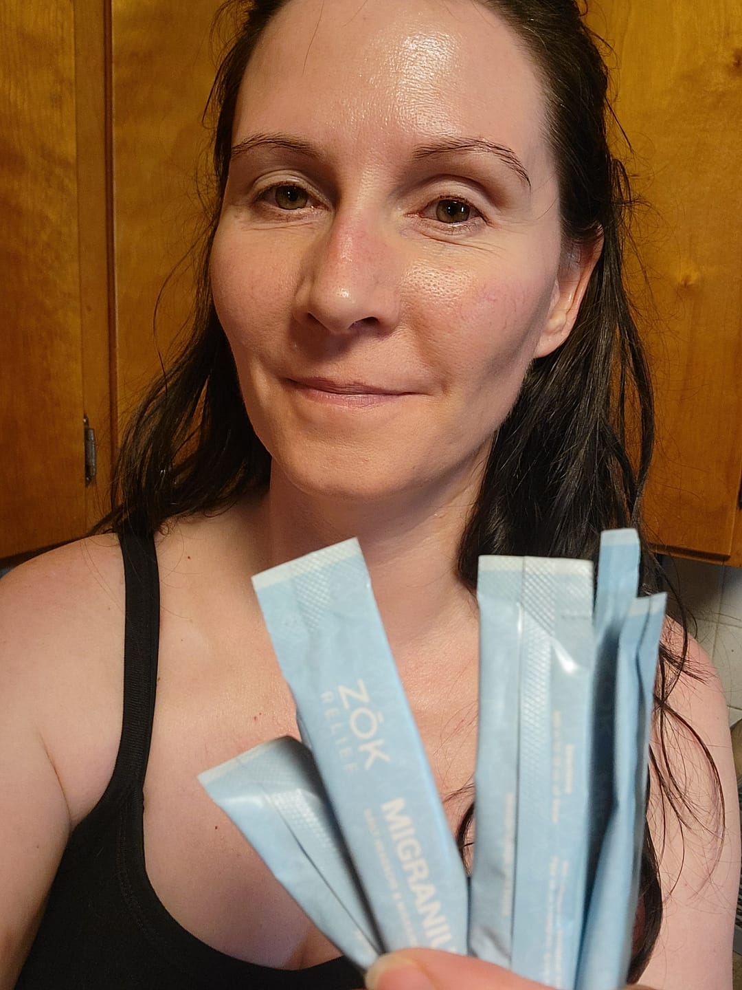 Customer photo review of Migranium Daily - World’s 1st Anti-Migraine Super Formula for Headaches + Brain Fog + Stress
