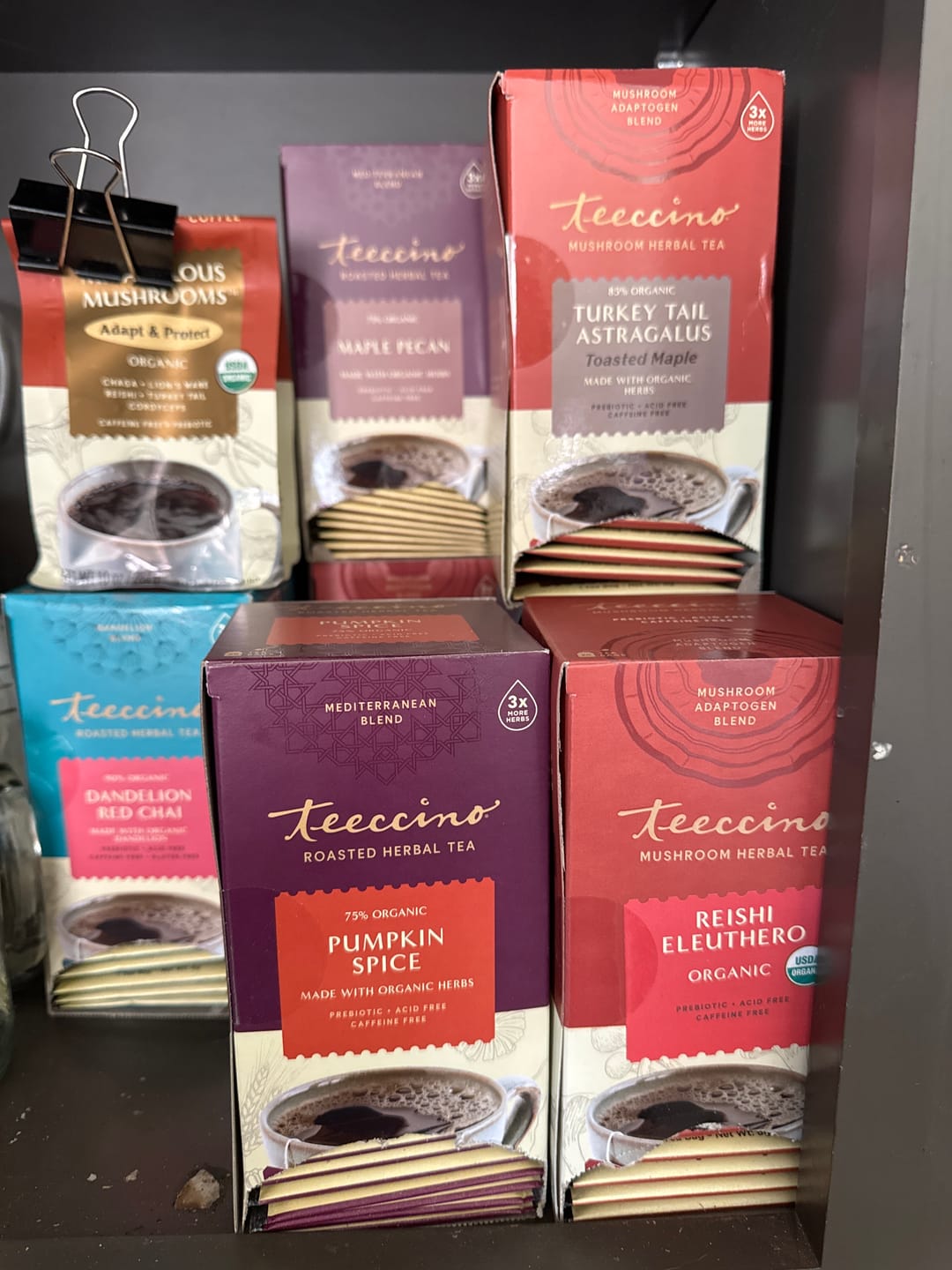Customer photo review of Maple Pecan Roasted Herbal Tea