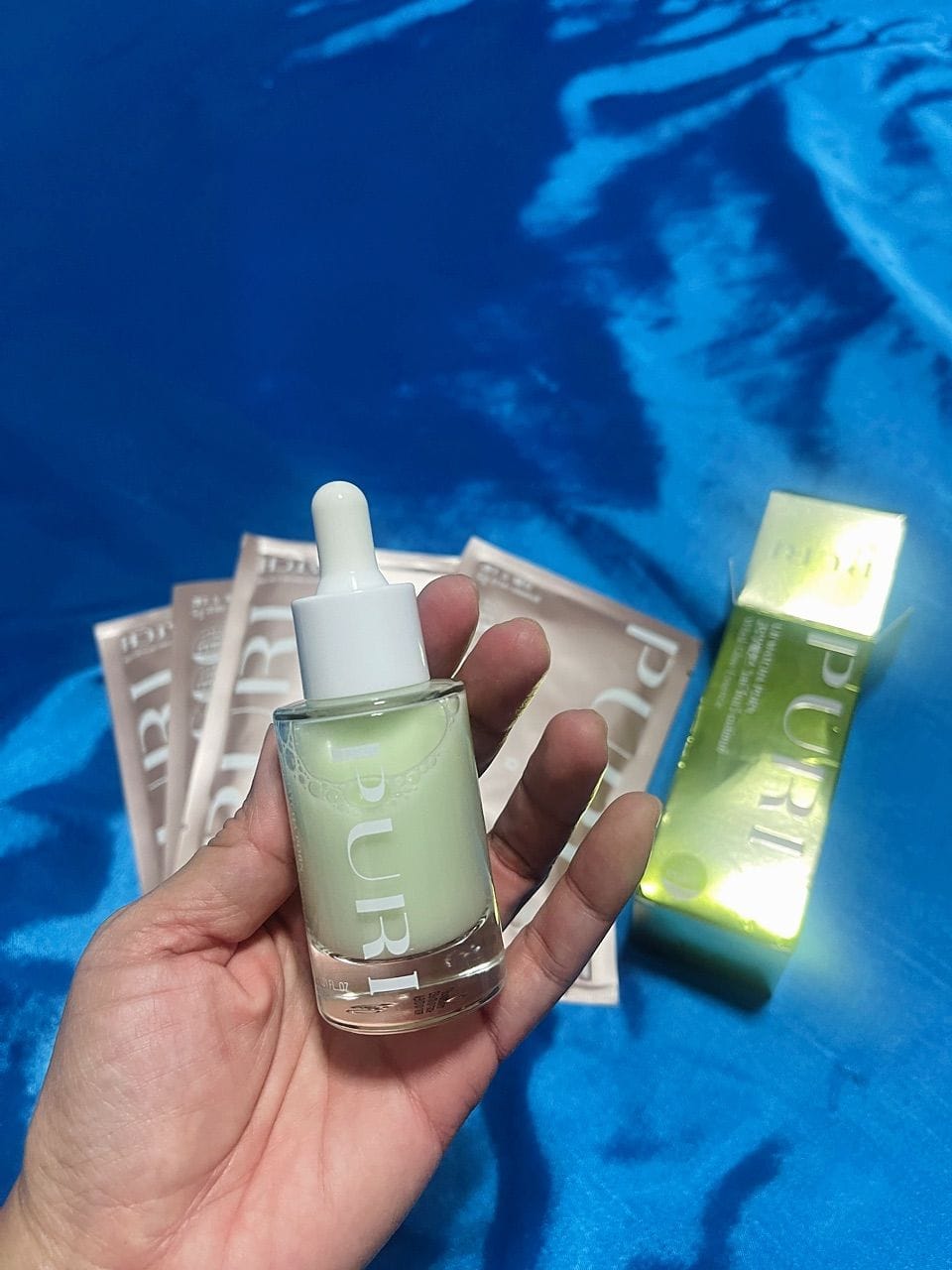 Customer photo review of Uji Matcha PDRN Whisk Glow Essence อูจิ มัจฉะ PDRN วิสก์ โกลว์ เอสเซนซ์