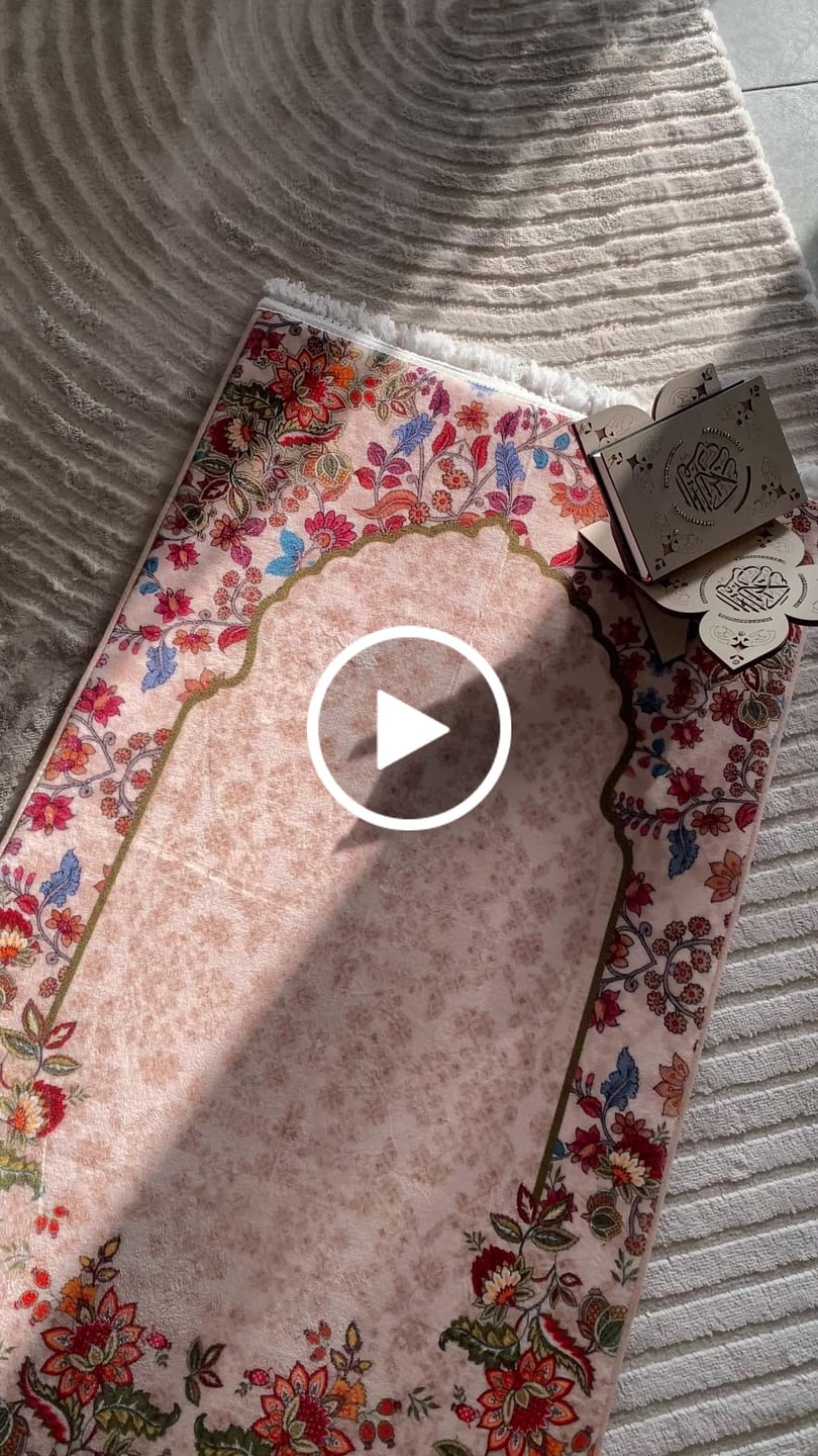 Customer video review of Barakah Padded Prayer Mat