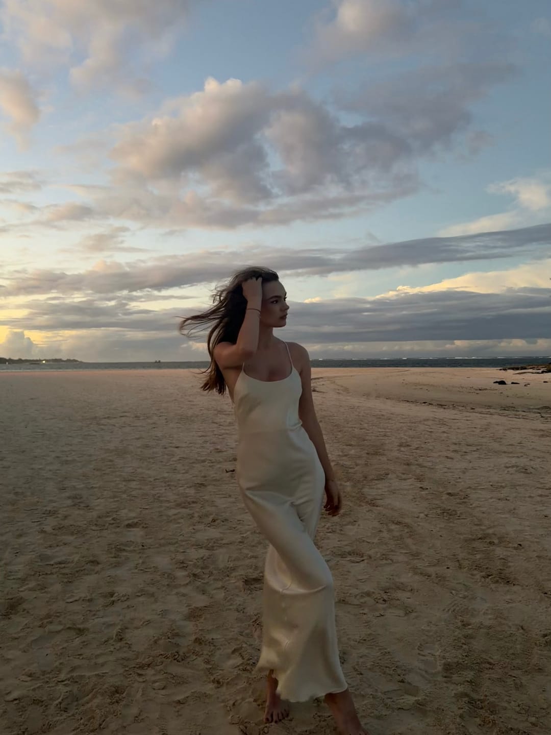 Customer photo review of Lilia dress in White