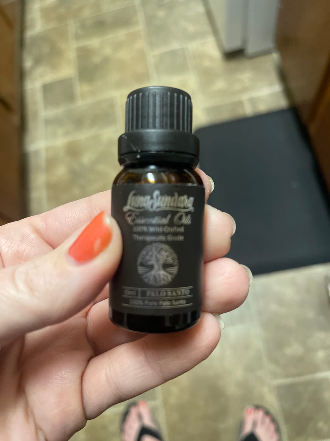 Customer photo review of Palo Santo Essential Oil Peruvian 100% Pure Wildcrafted