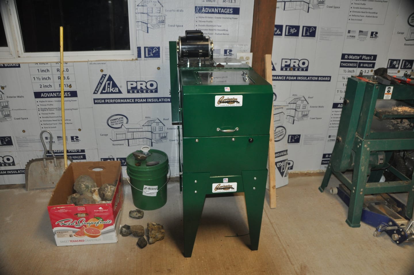 Customer photo review of Covington 16 Inch Combination Trim & Slab Saw