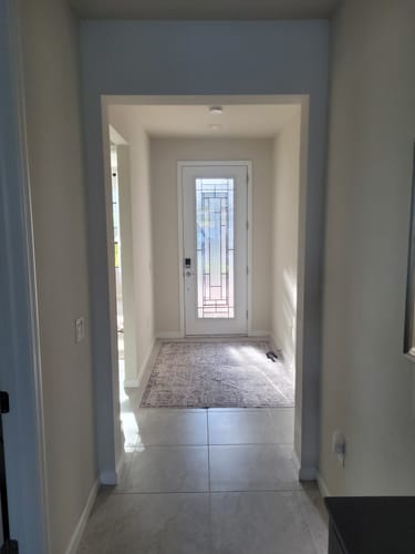Customer photo review of Western Reflections Pembrook Door Glass - 24" x 82" Frame Kit
