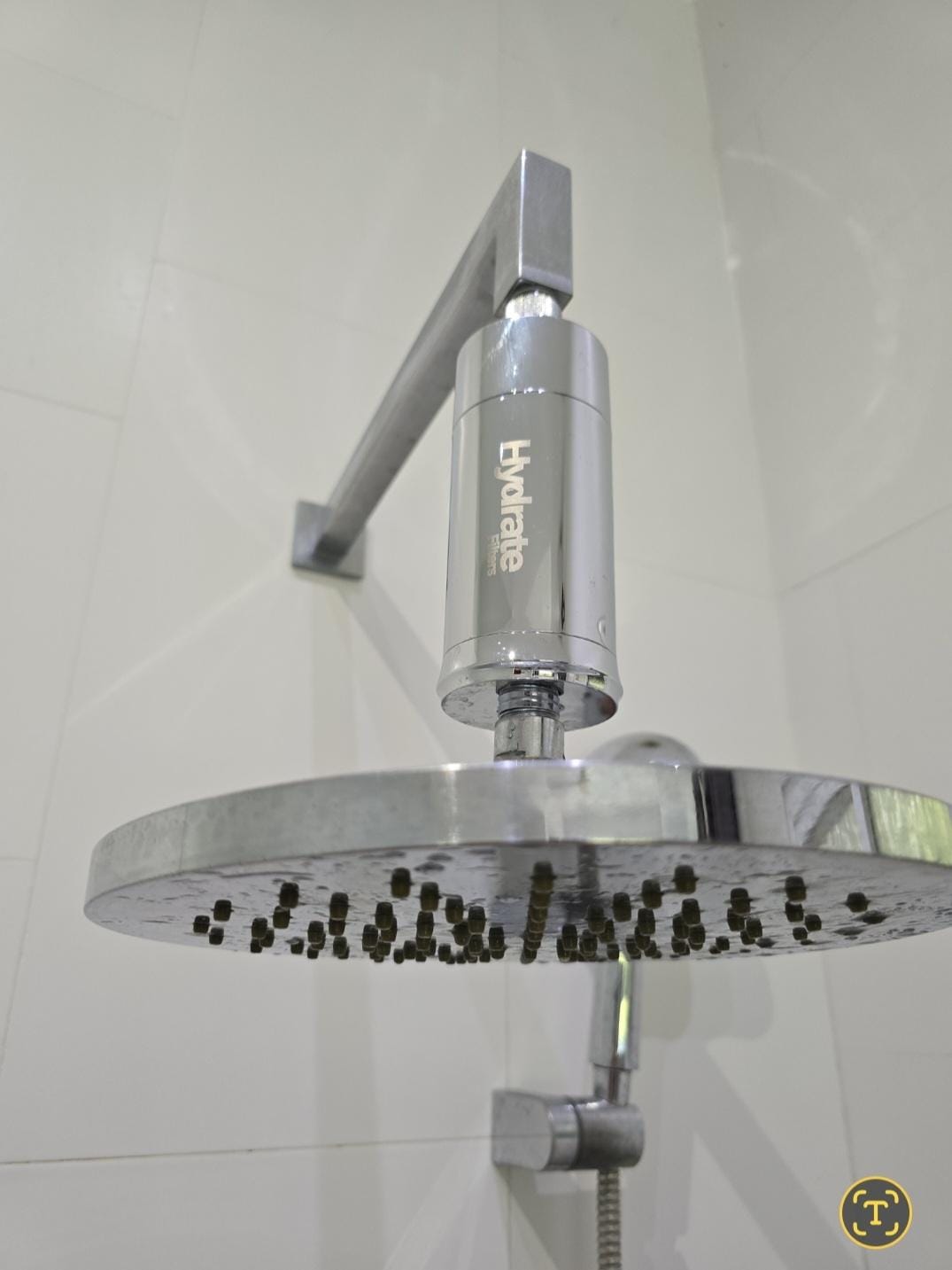 Customer photo review of Shower Filter NZ | NaturaWai - Chlorine Removal for Skin & Hair