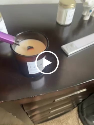 Customer video review of Haus Candle