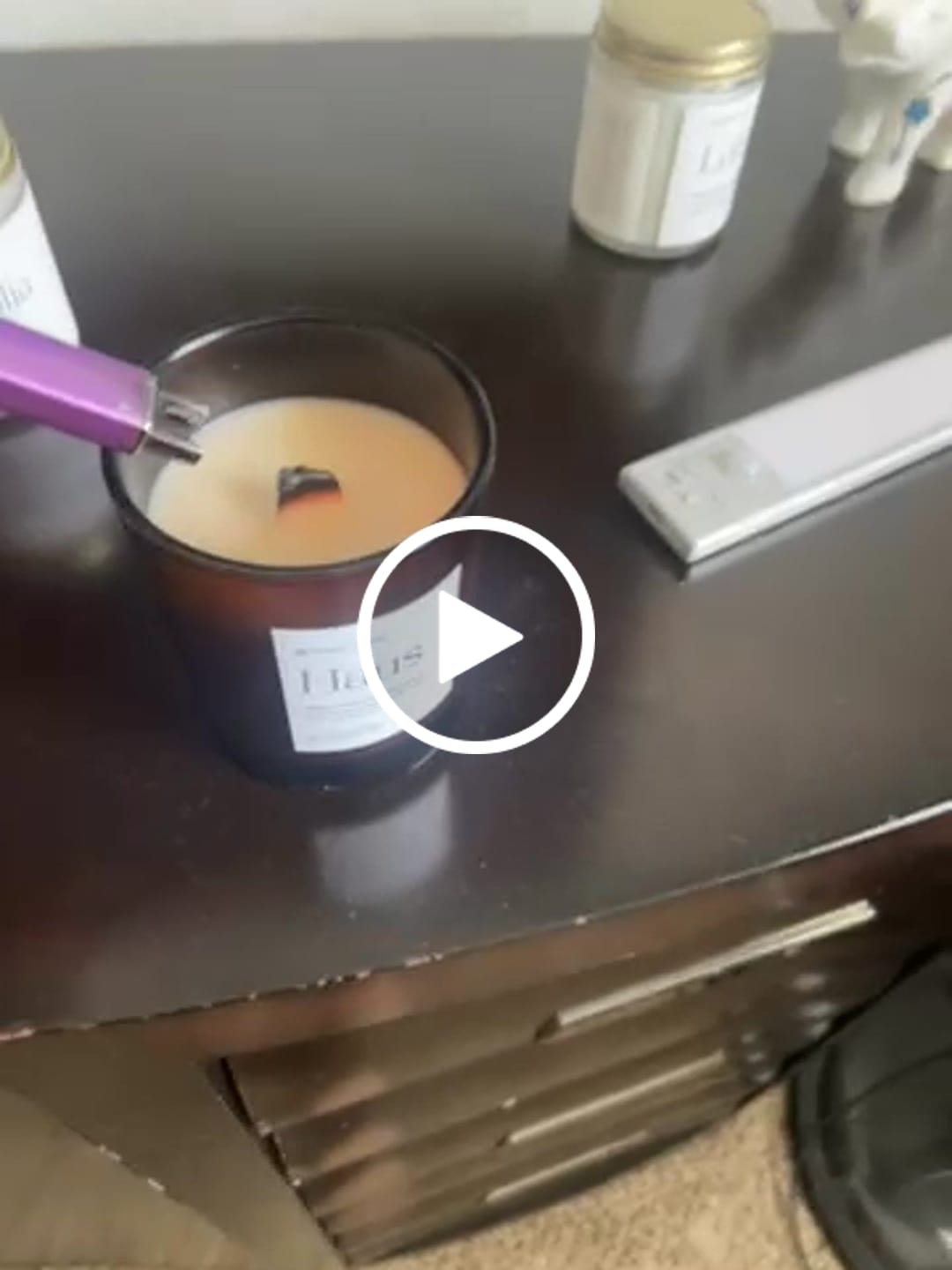 Customer video review of Haus Candle