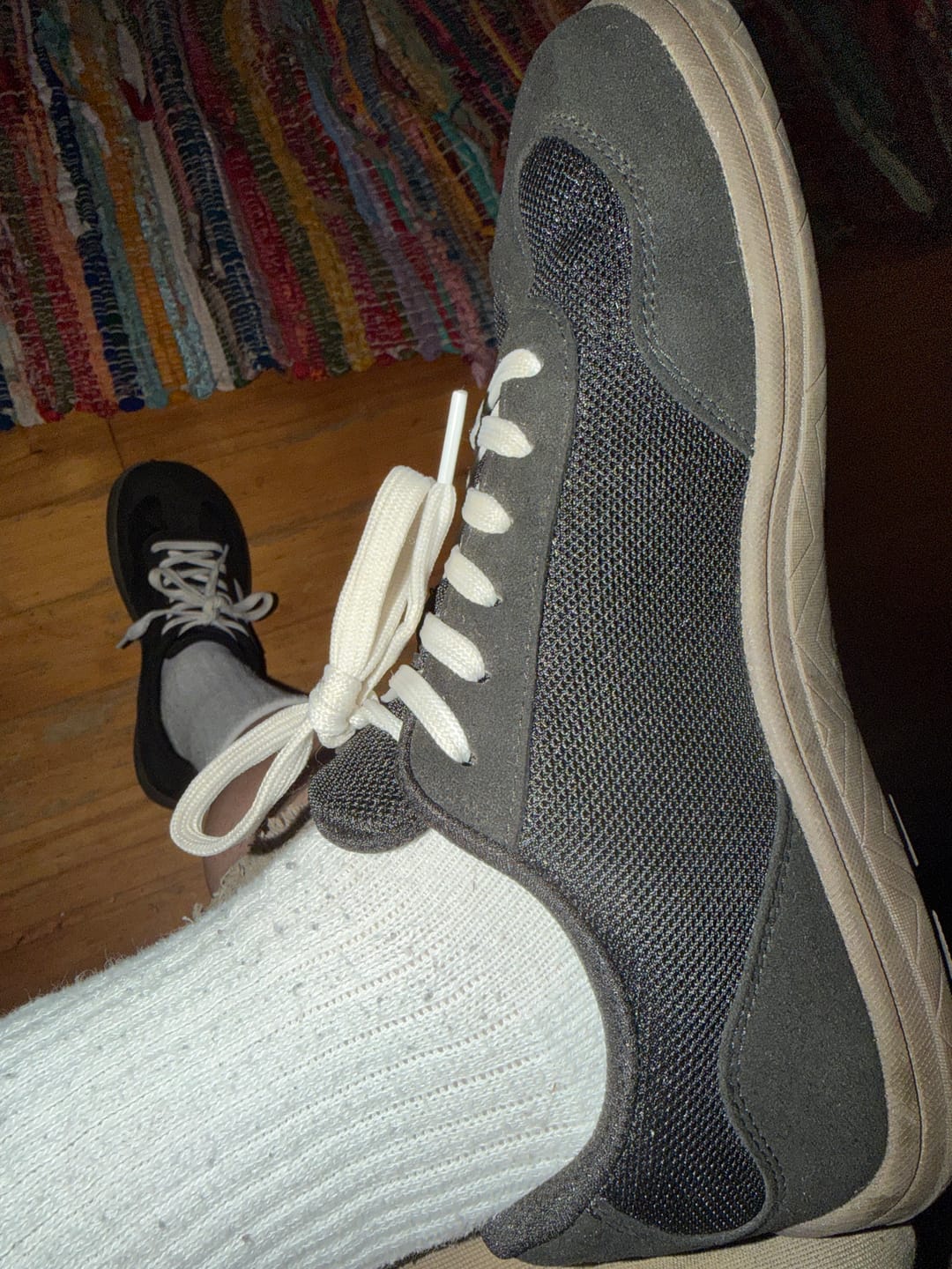 Customer photo review of Opuntia - Wide Toe Sneakers