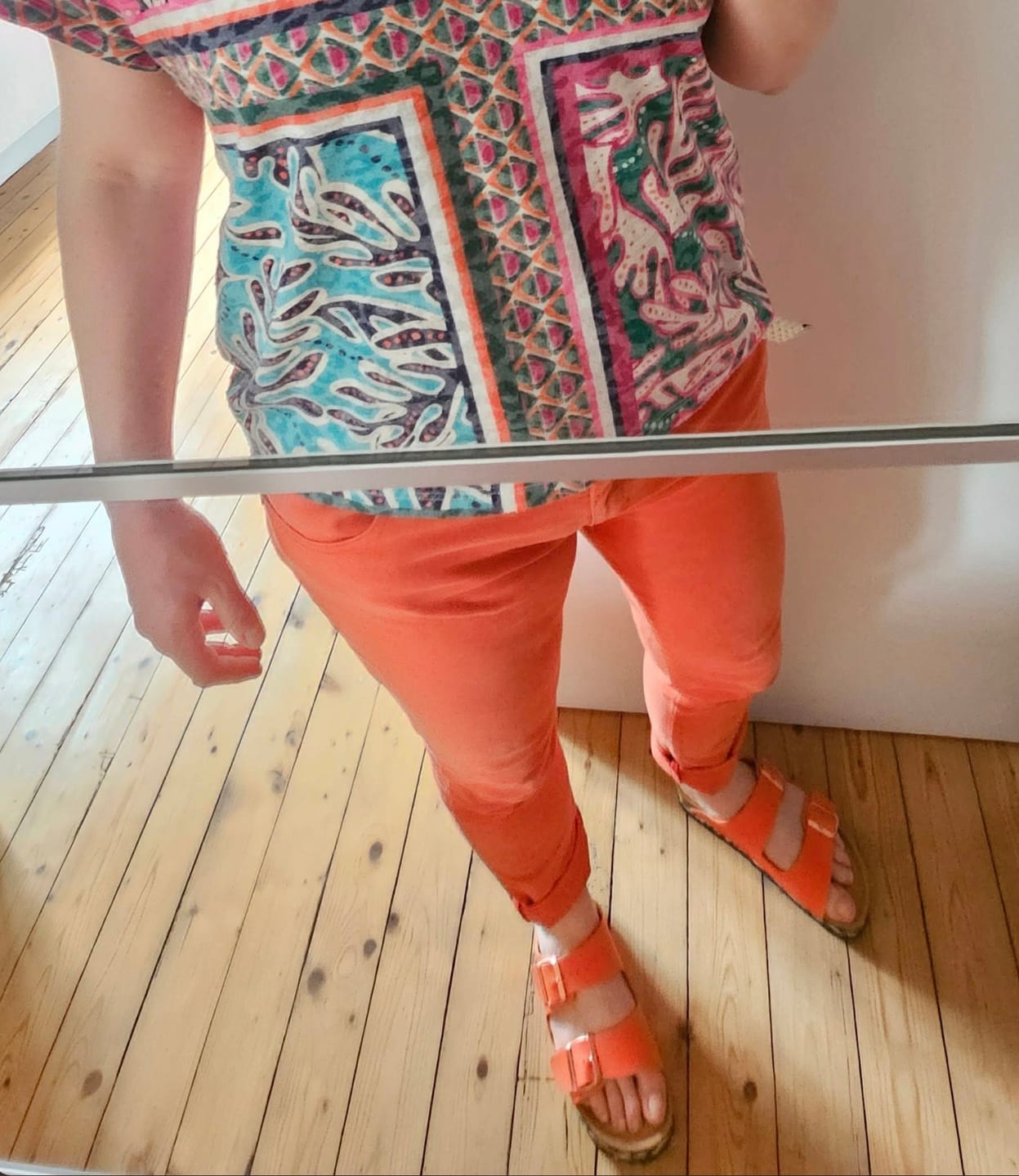 Customer photo review of TROPIC - Sandal Orange