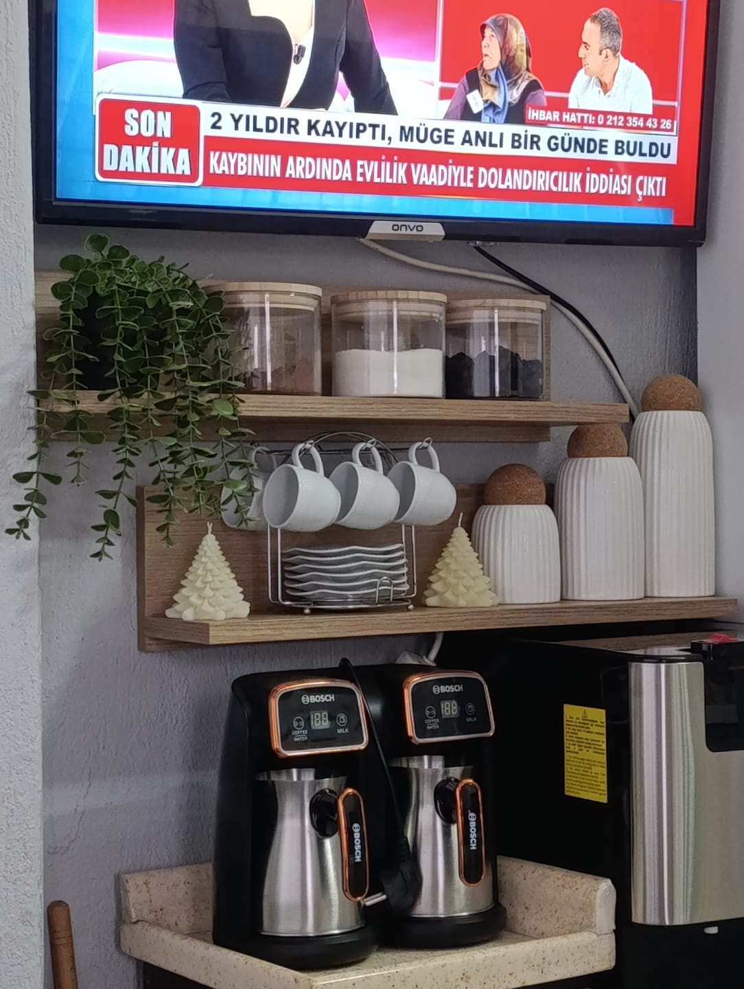 Customer photo review of Rani E16 Dekoratif 2 li Duvar Rafı Sepet Ceviz