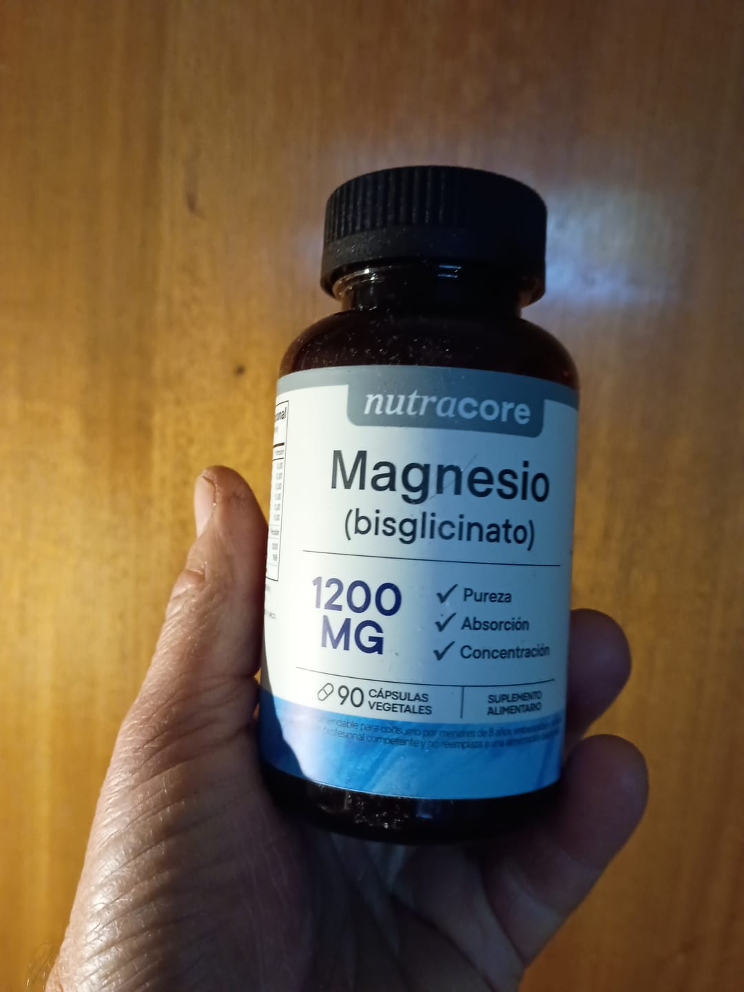 Customer photo review of Magnesio (Bisglicinato)