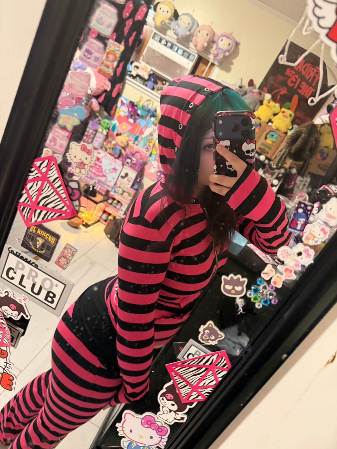 Customer photo review of Eclipse Foldover Pants - Pink