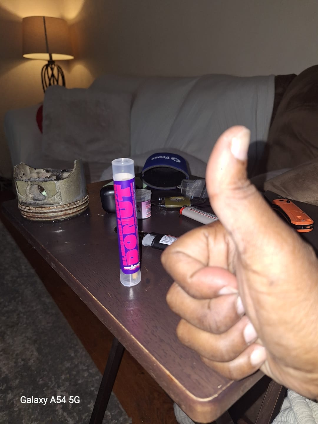 Customer photo review of THCA ALASKAN THNDRFVK DONUTS