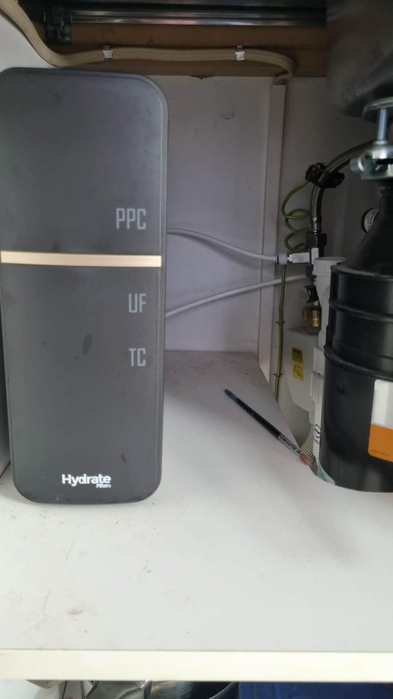 Customer photo review of UFX3 Under Sink Water Filter NZ | Removes Chlorine, PFAS & Bacteria
