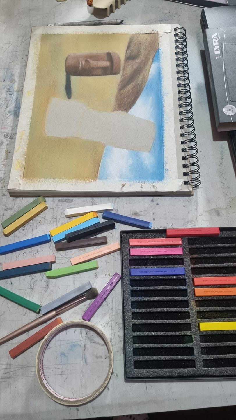 Customer photo review of Lyra Polycrayons - Set 24 Pasteles Blandos