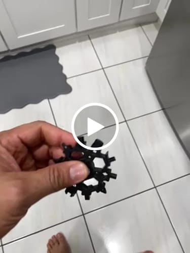 Customer video review of Black Multi Tool Fidget Spinner