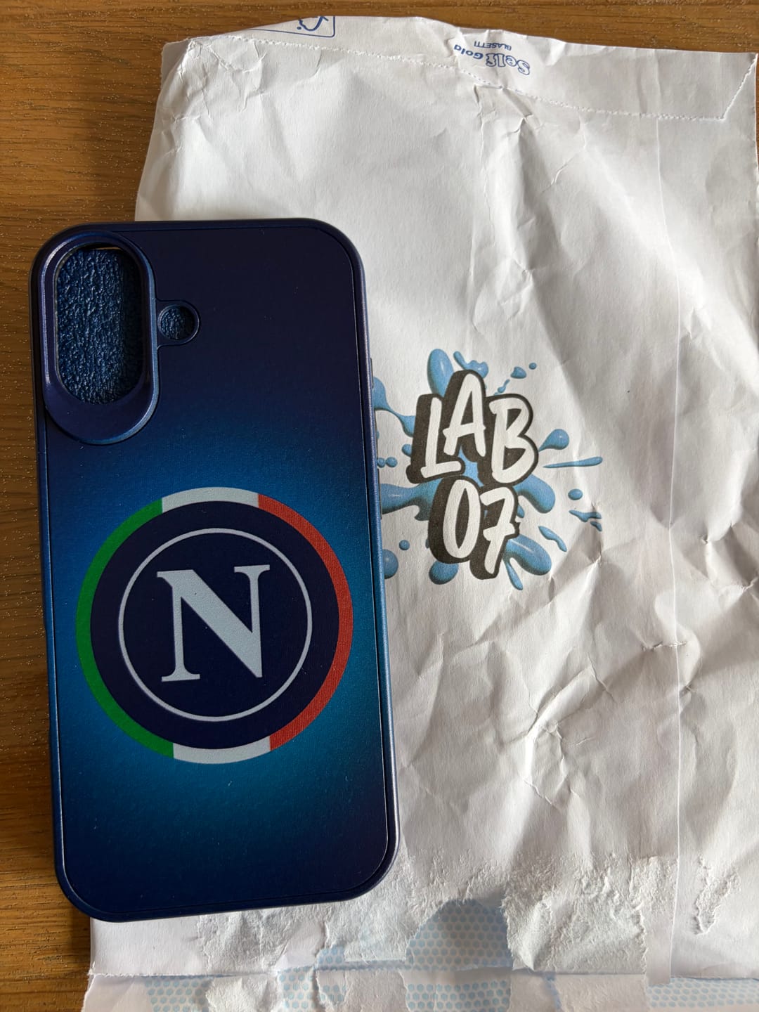 Customer photo review of Cover Logo Napoli 13