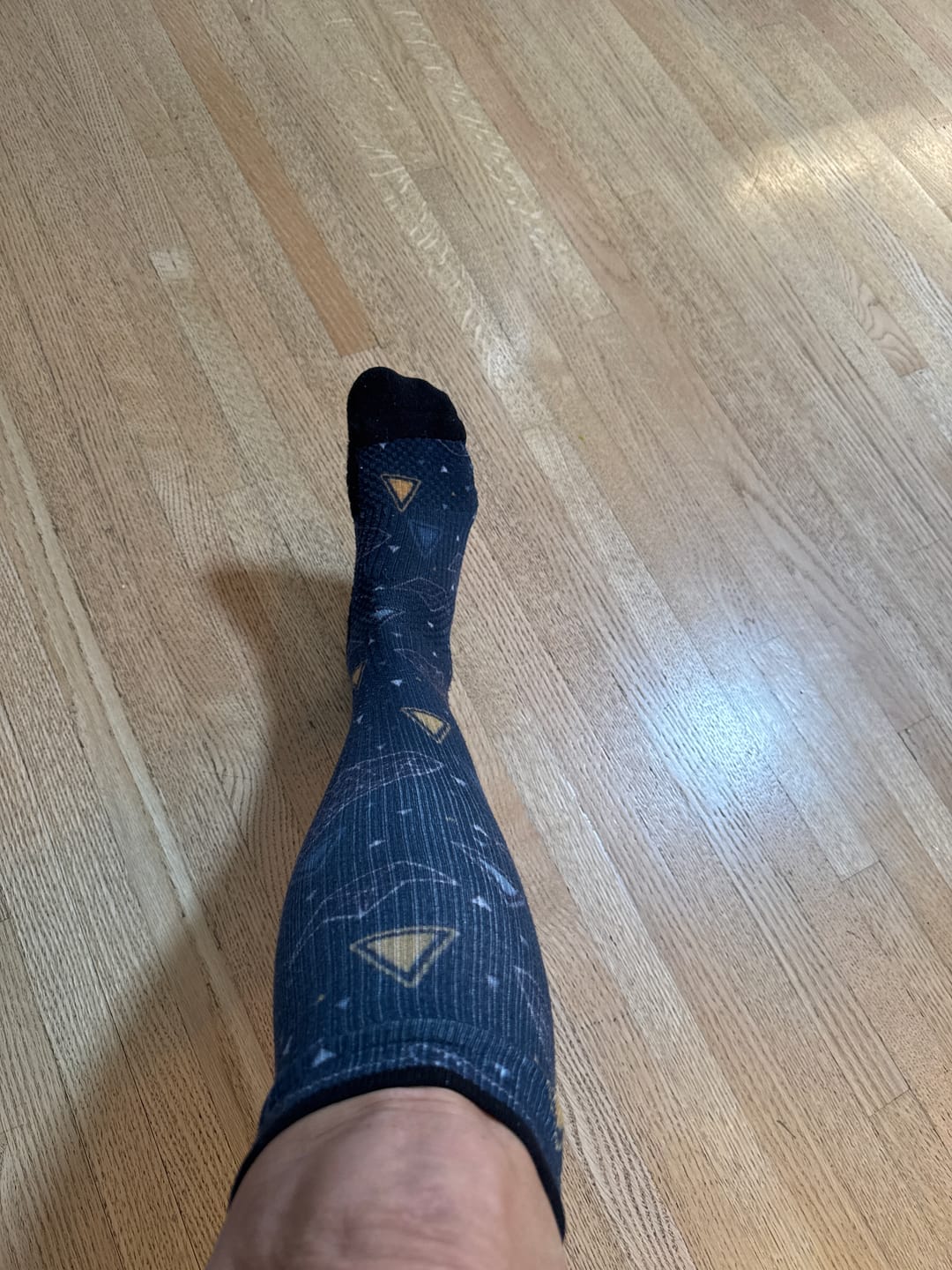 Customer photo review of Marine Compression Socks 3-Pack Bundle