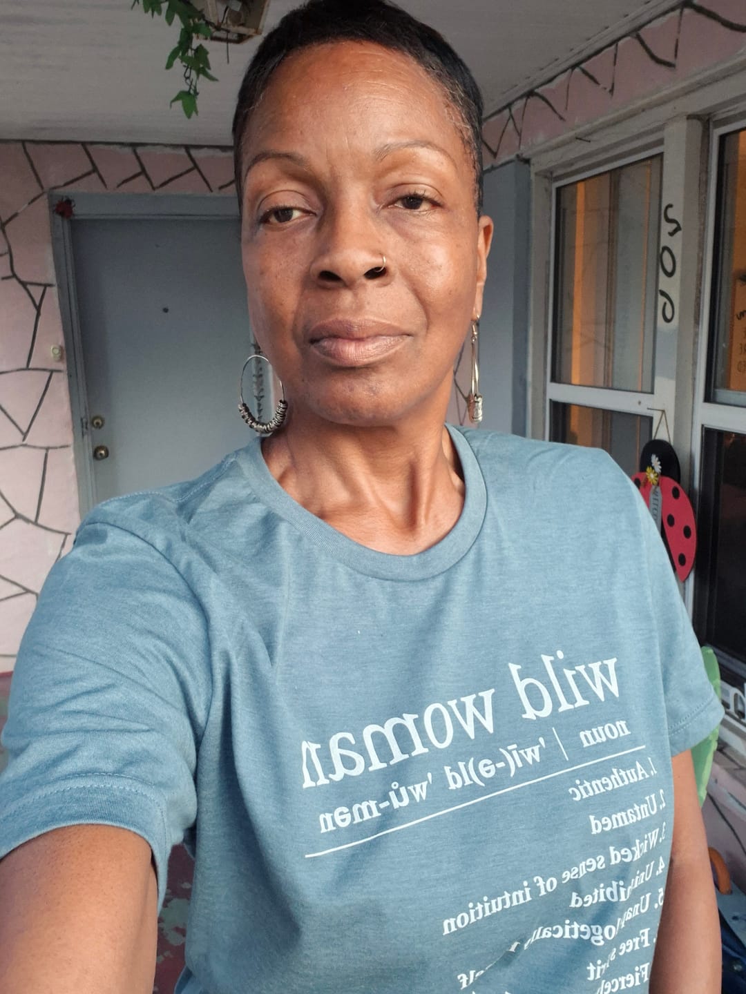 Customer photo review of Wild Woman Definition Tee