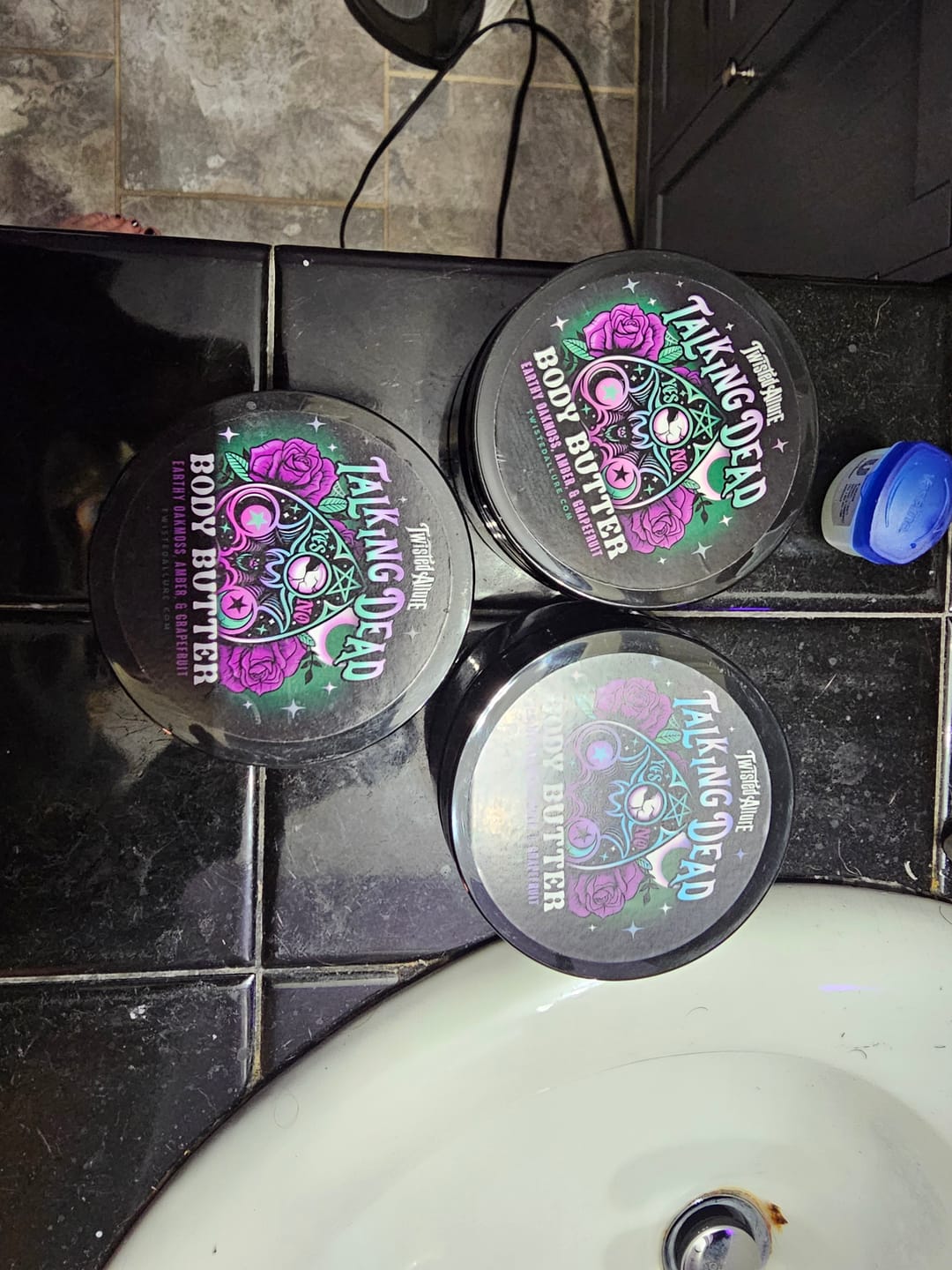 Customer photo review of Talking Dead Body Butter