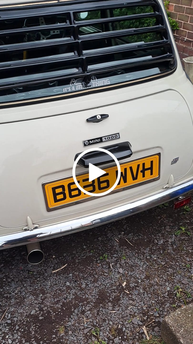 Customer video review of Serck Font Acrylic Number Plate - Standard 520mm x 111mm