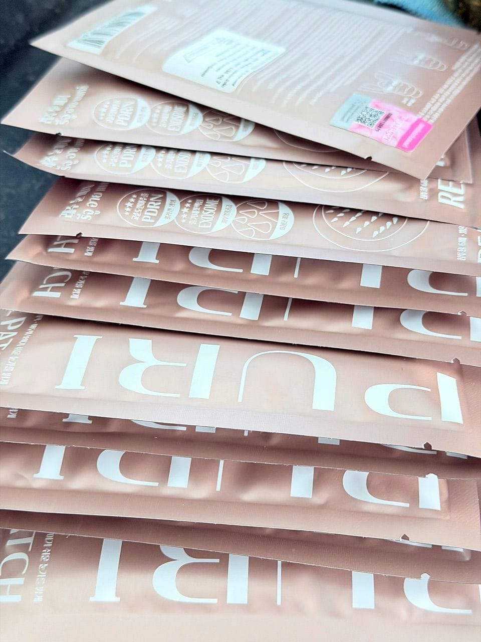 Customer photo review of [SizeXL 12คู่] Puri Reju Eye Patches มาส์กไมโครนีเดิล ลดตายับ คืนความไบร์ทให้ใต้ตา ร่องแก้ม หน้าผาก