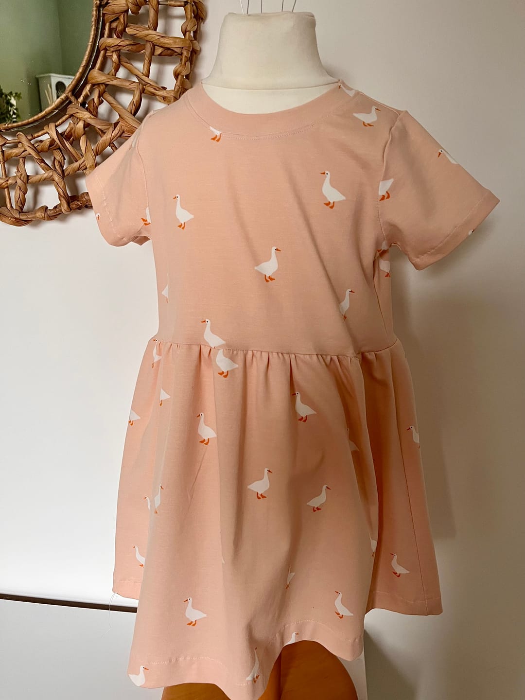 Customer photo review of Swan Lake Cotton Jersey Fabric