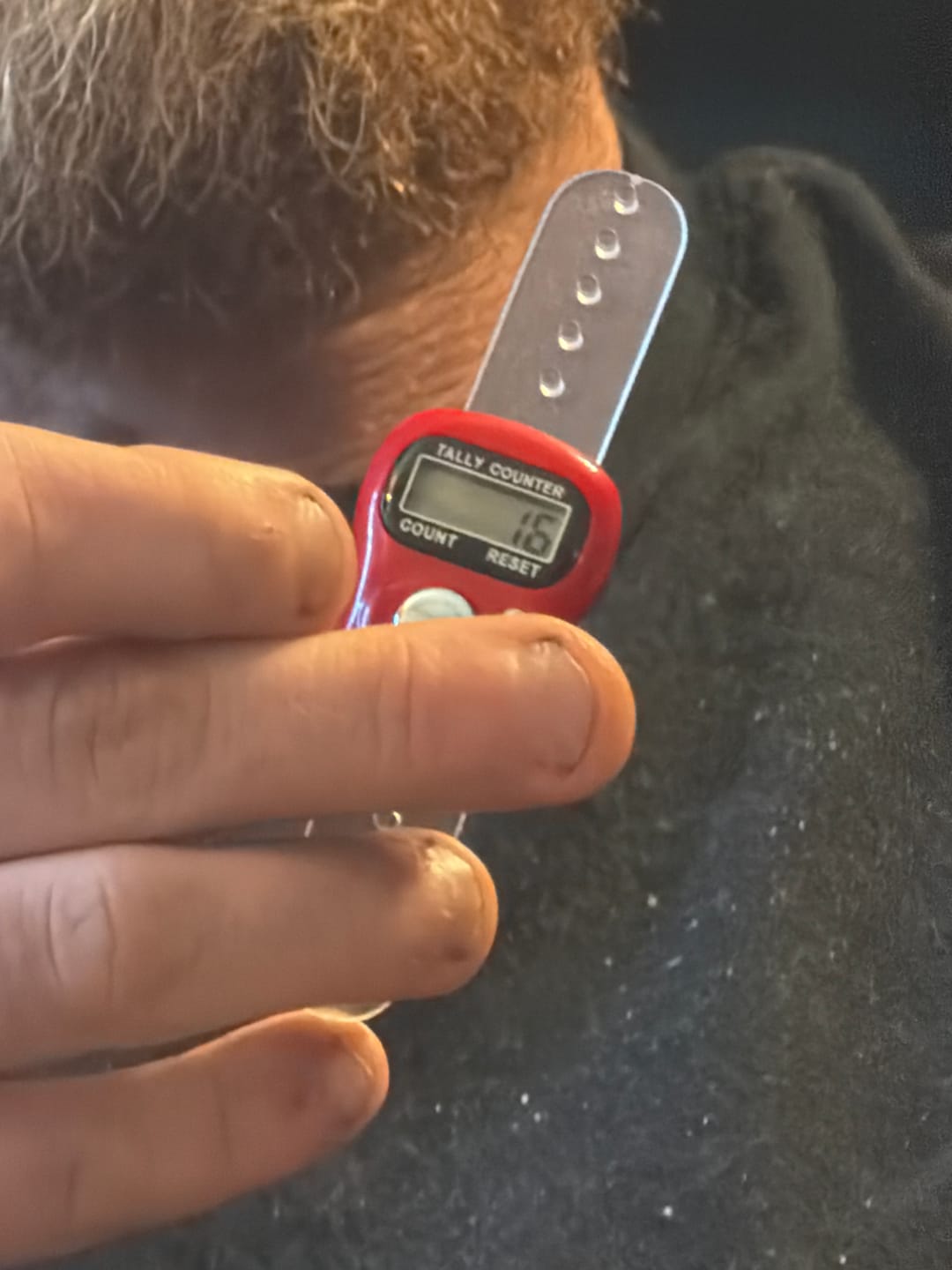 Customer photo review of Digital Row Counter