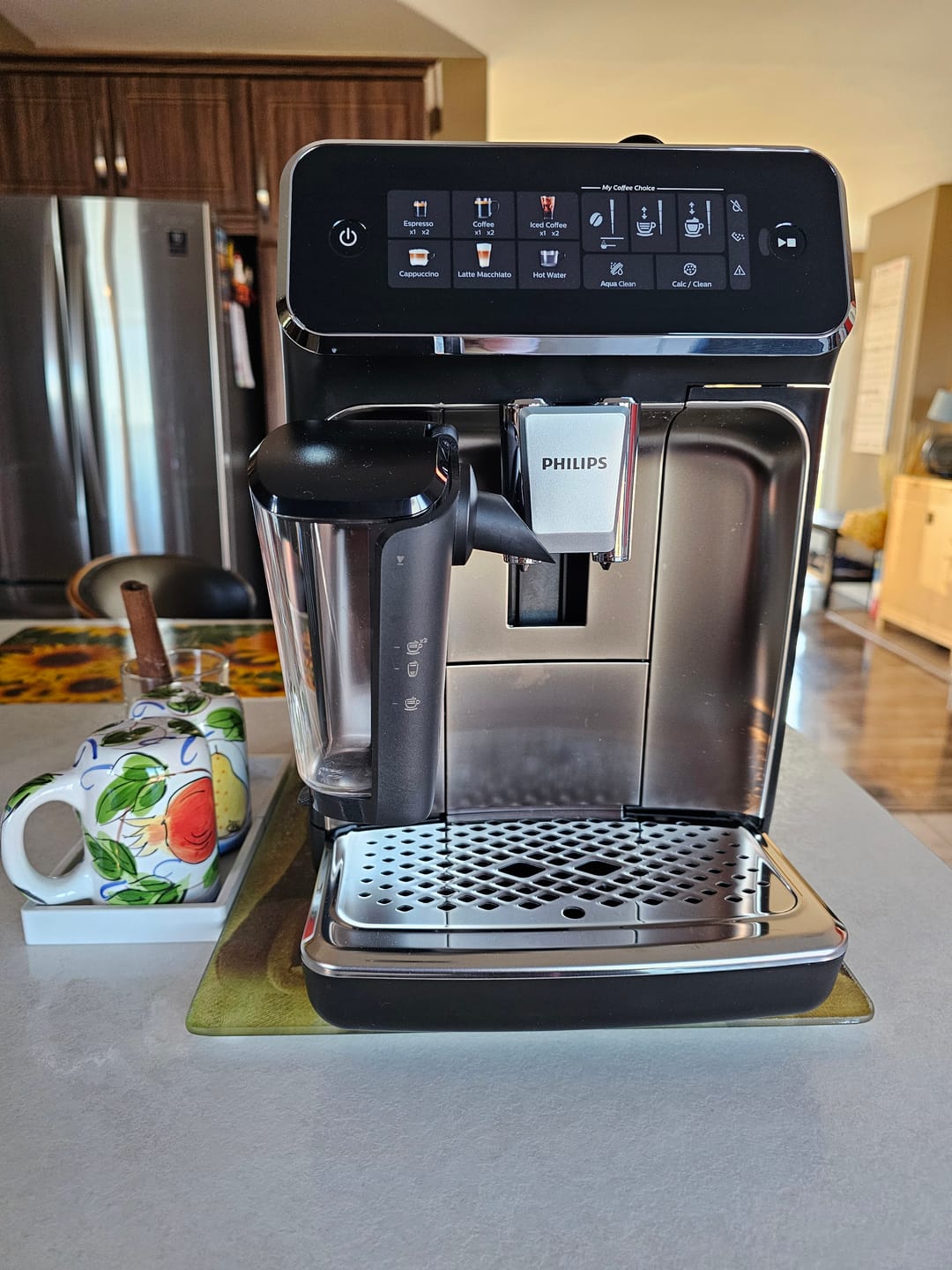 Customer photo review of Philips - Series 3300 LatteGo (SilentBrew) EP3347/90