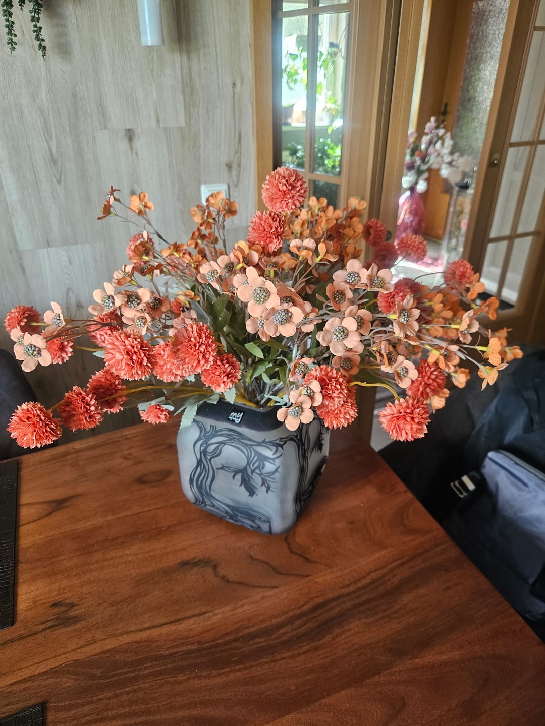 Customer photo review of Wax Arrangement - Terracotta