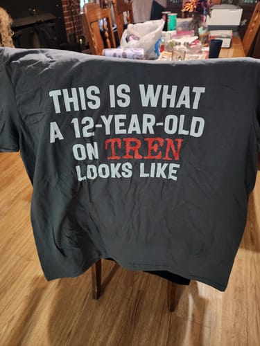 Customer photo review of Morbidly a Beast T-Shirt