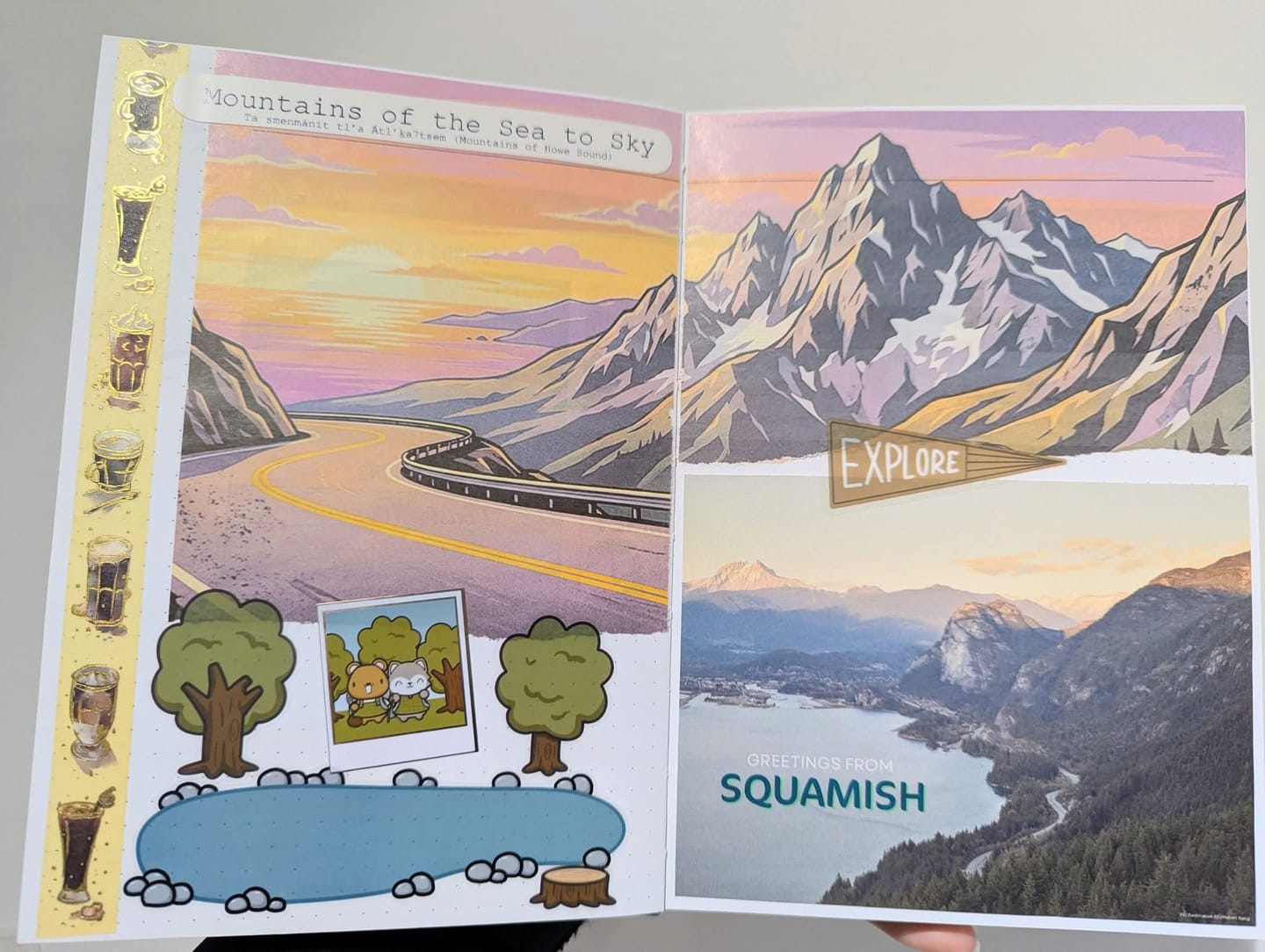 Customer photo review of Outdoor Adventure Variety Sticker Pack