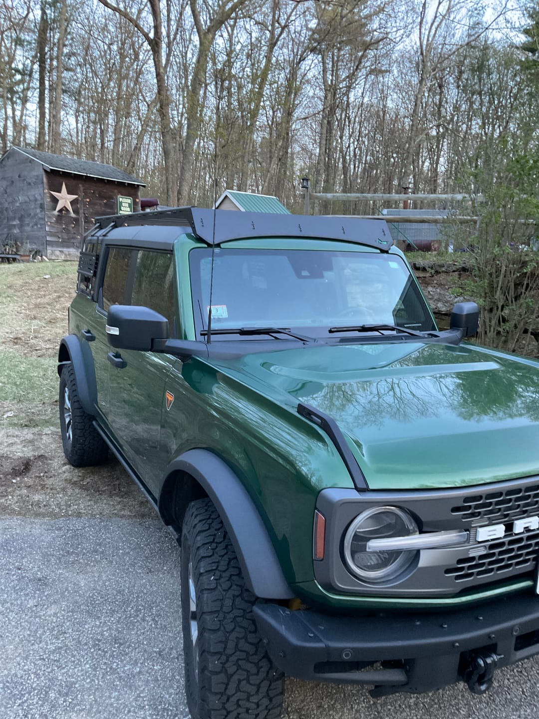 Customer photo review of Modular Roof Rack For The Ford Bronco 4-Door (2021-Current)