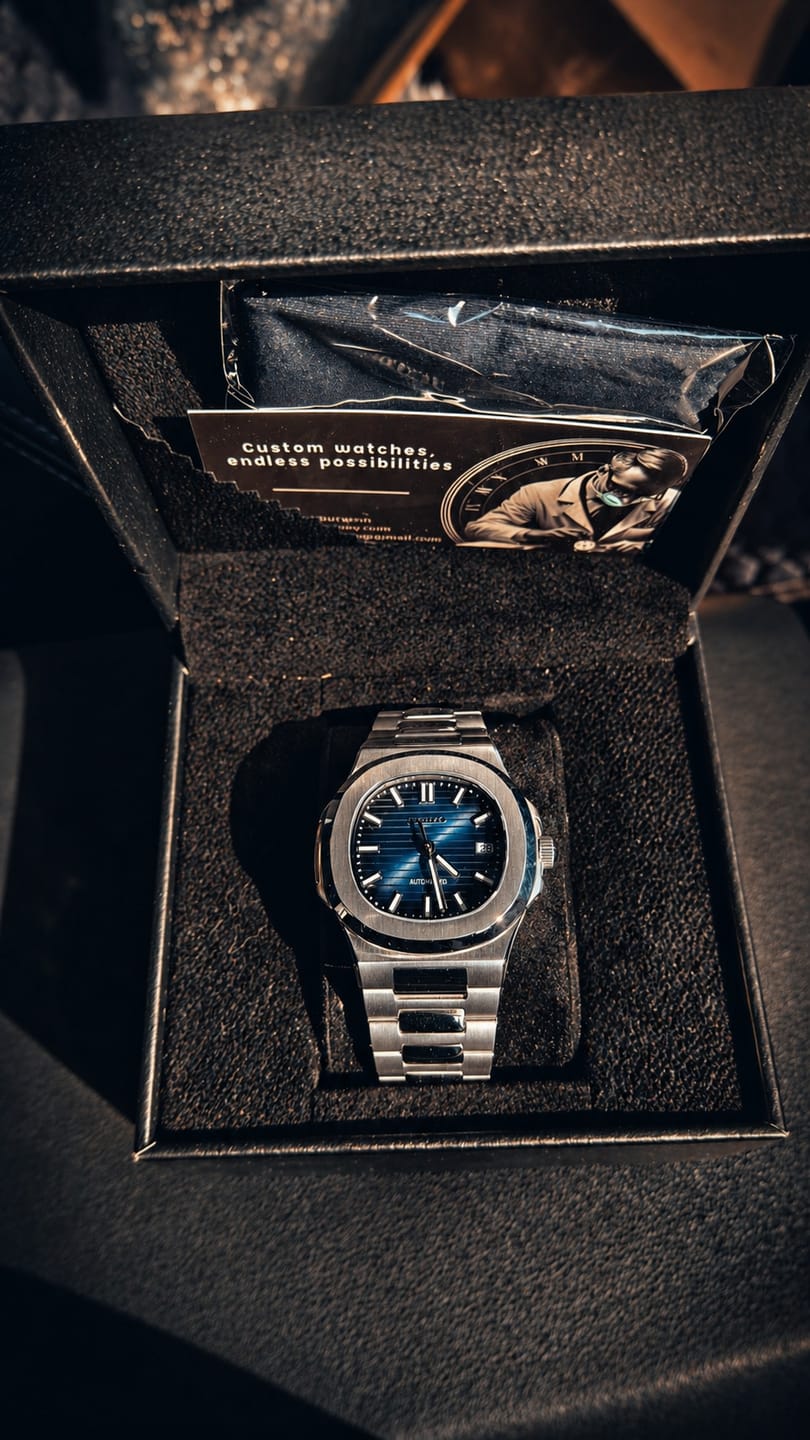 Customer photo review of 'Ocean Blue' - Nautilus Series