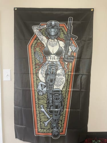 Customer photo review of Space Siren (Flag)