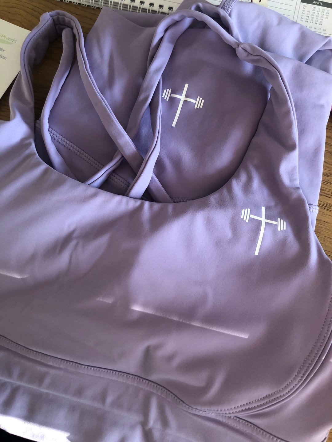 Customer photo review of Essential Sports Bra